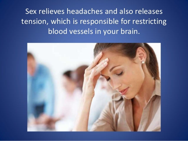 Does sex relieve tension headaches